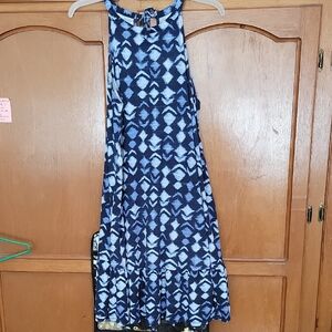 Time and Tru Blue and Gray Garment